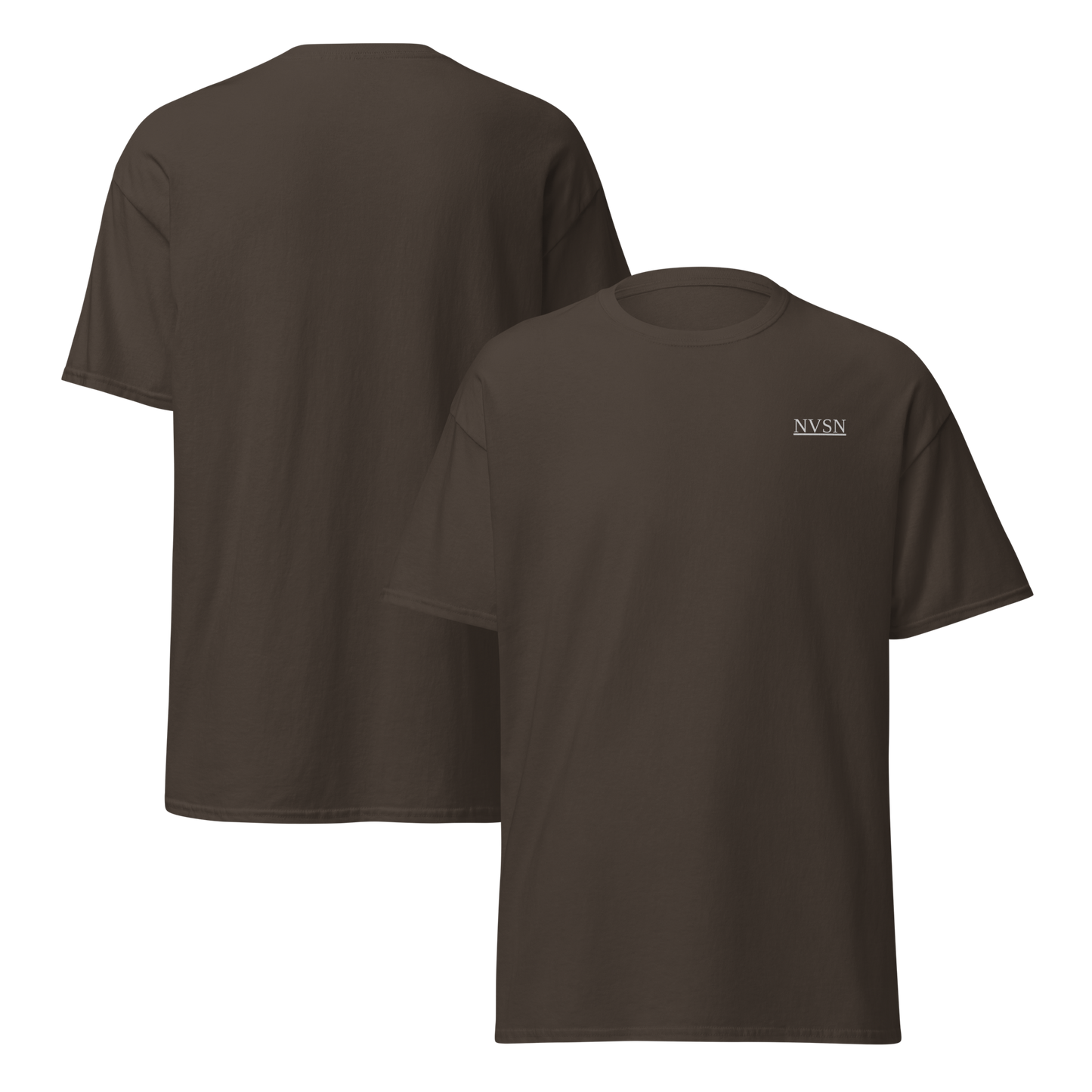 Unisex classic tee (white logo)