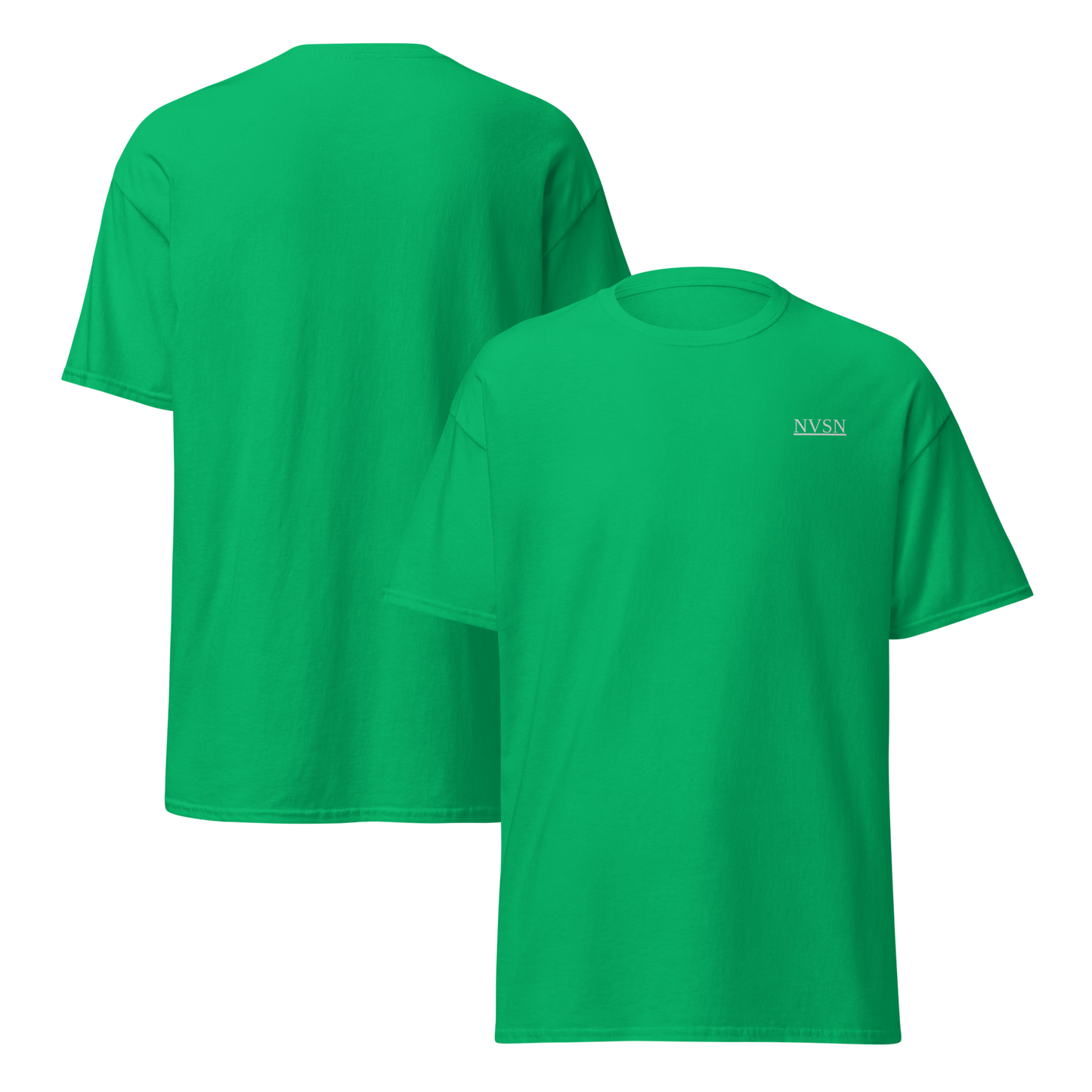 Unisex classic tee (white logo)