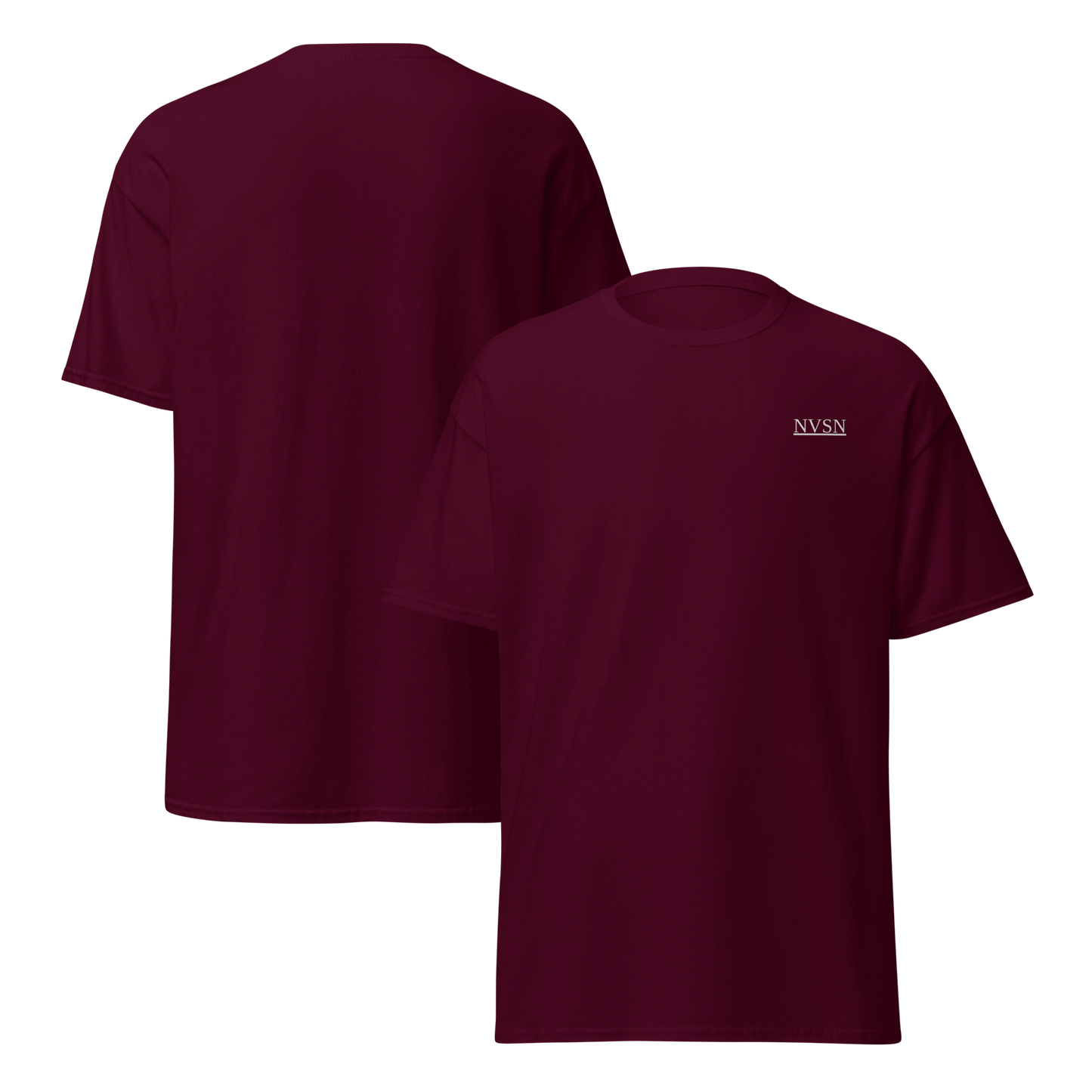 Unisex classic tee (white logo)