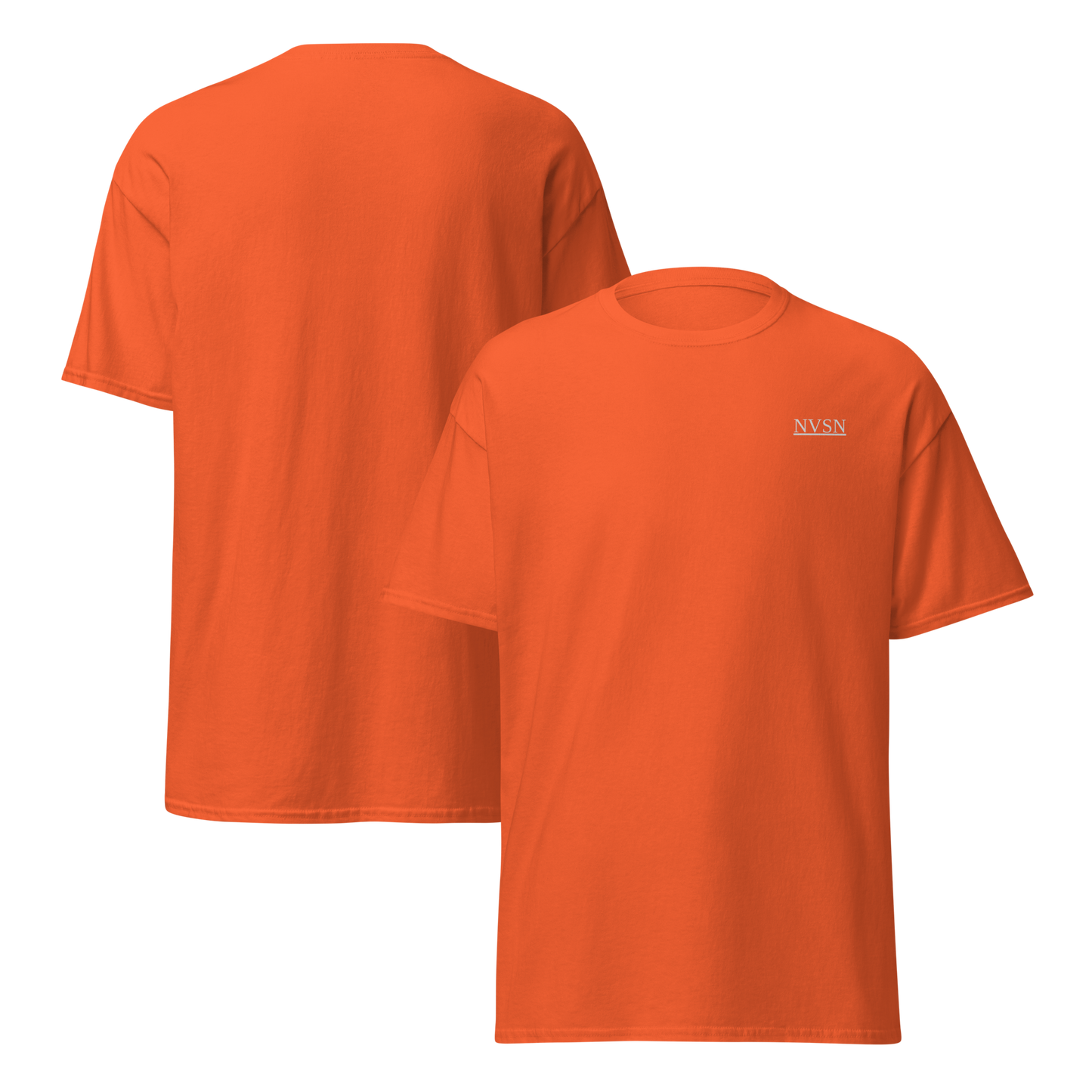 Unisex classic tee (white logo)