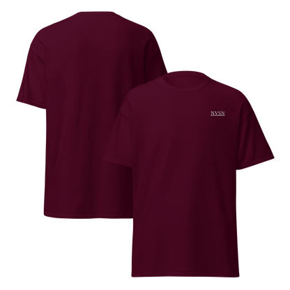 Unisex classic tee (white logo)