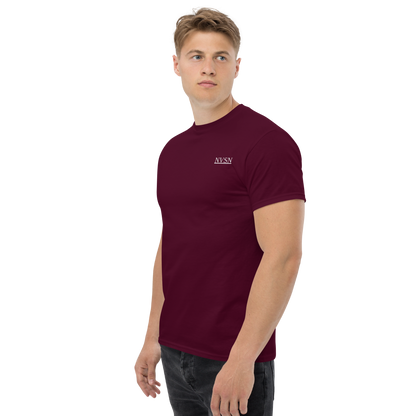Unisex classic tee (white logo)