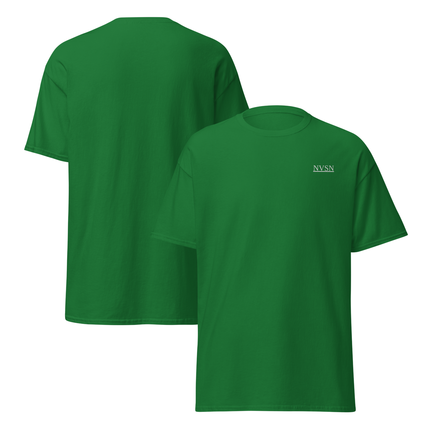 Unisex classic tee (white logo)